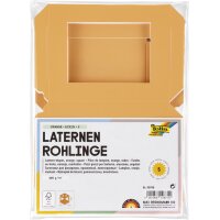 folia Laternen-Zuschnitt, 135 x 135 x 180 mm, schwarz