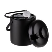 APS Seau à glaçons POLAR, acier inoxydable, 1,3 litre,argent