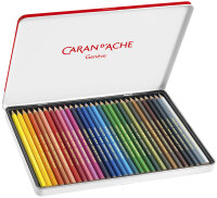 CARAN DACHE Crayons de couleur Swisscolor, étui...