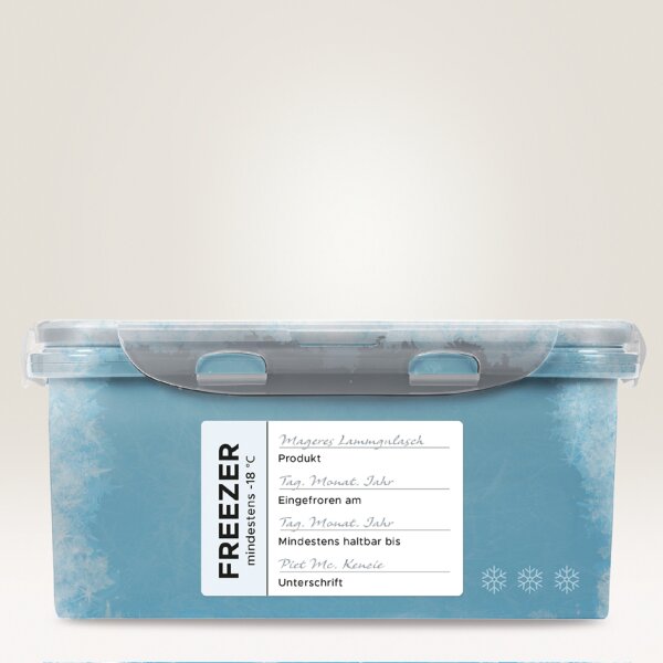 AVERY Zweckform Etiquette congélation, 99,1 x 67,7 mm, blanc