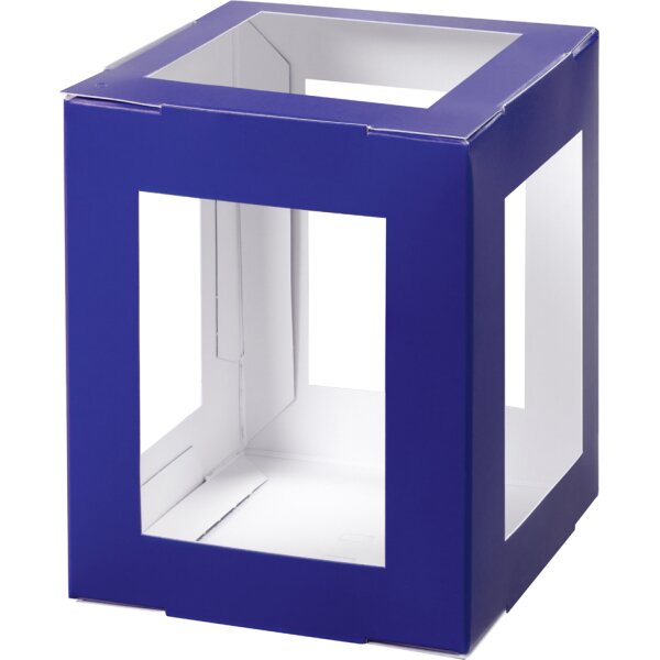 folia Mini-Laternen-Zuschnitt, 100 x 100 x 120 mm, pink