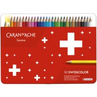 CARAN DACHE Buntstifte SWISSCOLOR, 18er Metalletui