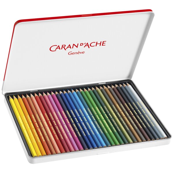 CARAN DACHE Buntstifte SWISSCOLOR, 12er Metalletui