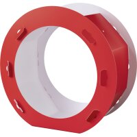 folia Pièces en carton pour lanterne, rouge