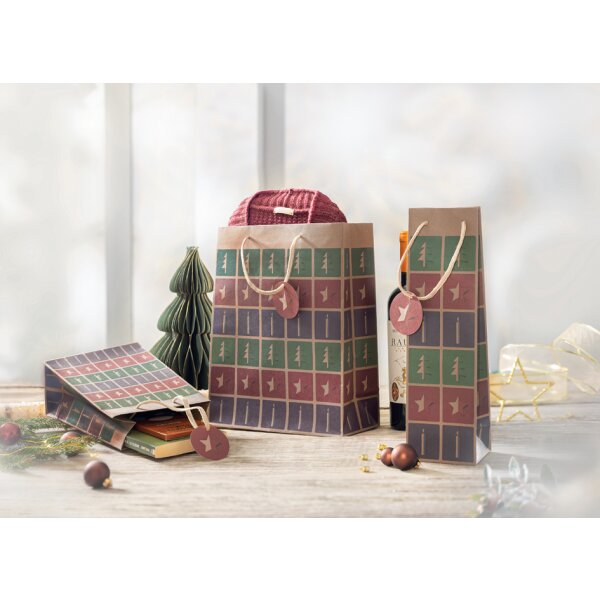 sigel Weihnachts-Geschenktüte "Cut-out style", gross