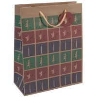 sigel Weihnachts-Geschenktüte "Cut-out style", gross