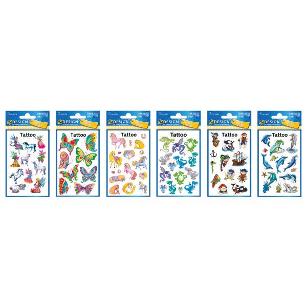 AVERY Zweckform ZDesign KIDS Tattoos Sortiment