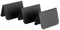 APS Tischaufsteller, 75 x 35 x 50 mm, schwarz, 10er Set