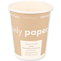NATURE Star Gobelet pour café en papier dur Only Paper