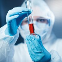 HYGOSTAR Gant dexamen SAFE VIRUS, M, bleu