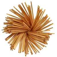PAPSTAR Paille en paille pure, 150 mm, naturel