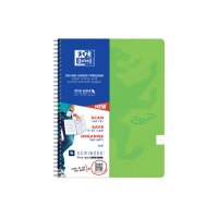 OXFORD Touch Carnet spirale 400118800 A4, ligné 70...