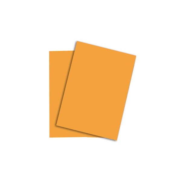 RAINBOW Papier orange moyen/22 A3 88042412 FSC, 80g 500 feuilles