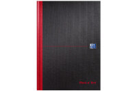 OXFORD Black nRed Notizbuch 100080489 A4, blanco 96 Blatt