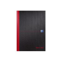 OXFORD Black nRed Carnet note 100080489 A4, blanco 96 flls.