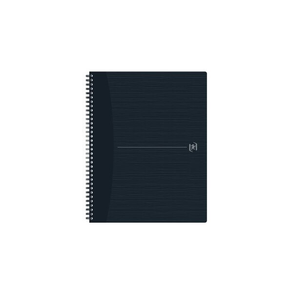 OXFORD Origins Spiralheft 400150006 A4+, kariert 70 Blt, schwarz