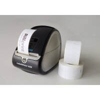 rillprint Rollenetiketten, 54 x 25 mm, weiss, permanent