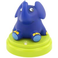 ANSMANN Veilleuse mobile Elephant, bleu/vert