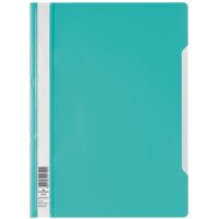 DURABLE Chemise à lamelle, A4, en PP, turquoise