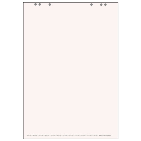 LANDR&Eacute; Flip-Chart-Block, 20 Blatt, blanko, 650 x 980 mm