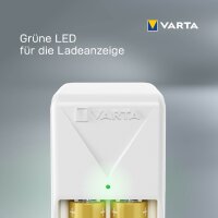 VARTA Ladegerät Mini Charger, weiss