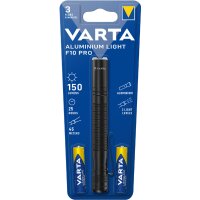 VARTA Lampe de poche aluminium Light F10 Pro, noir