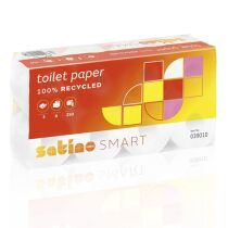 Satino Smart Toilettenpapier Recycling 3-lagig weiss - 1...