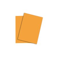 PAPYRUS Rainbow Papier FSC A3 88042418 mittelorange, 160g...