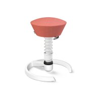 AERIS Sitzhocker Swopper 101STWHWHCP3 rosa weiss, mit...