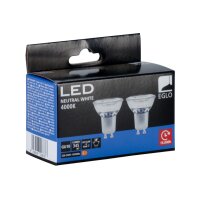 EGLO Leuchtmittel LED GU10 110148 345 Lumen, 4.5W 2...