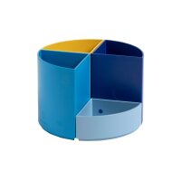 EXACOMPTA Stifteköcher BeeBlue 68202D The Quarter,...
