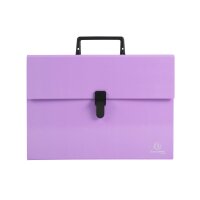 EXACOMPTA Fächermappe Aquarel A4 56765E mauve 18-teilig