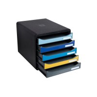 EXACOMPTA Schubladenbox BeeBlue A4+ 3094202D Big Box...