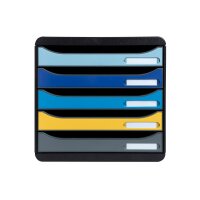 EXACOMPTA Schubladenbox BeeBlue A4+ 3094202D Big Box...