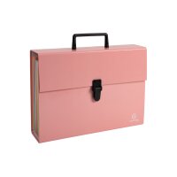 EXACOMPTA Fächermappe Aquarel A4 56767E korallenrot...