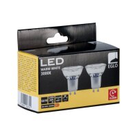 EGLO Leuchtmittel LED GU10 110147 345 Lumen, 4.5W 2...