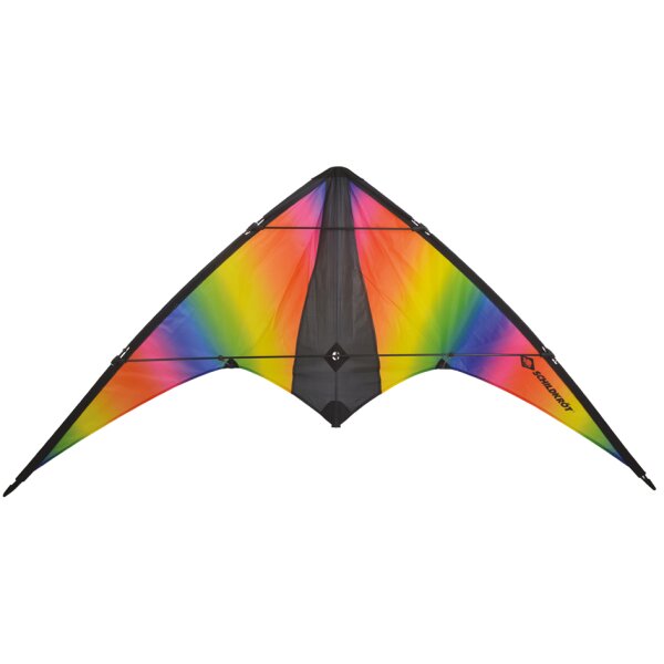 SCHILDKRÖT Lenkdrache Stunt Kite 160, Regenbogenfarben