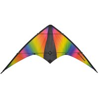 SCHILDKRÖT Lenkdrache Stunt Kite 160, Regenbogenfarben