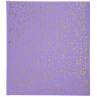 EXACOMPTA Gästebuch Plum, 190 x 210 mm, violett gold