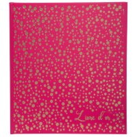EXACOMPTA Gästebuch Plum, 190 x 210 mm, violett gold