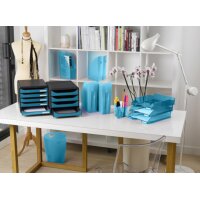 EXACOMPTA Corbeille à papier ECOBIN, 15 litres,...