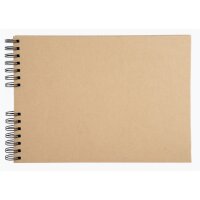 EXACOMPTA Kit de scrapbooking SCRAP ADDICT, kraft brun