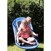 SCHILDKRÖT Balançoire nid doiseau ovale, bleu