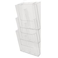 EXACOMPTA Distributeur de prospectus, A4 portrait, cristal