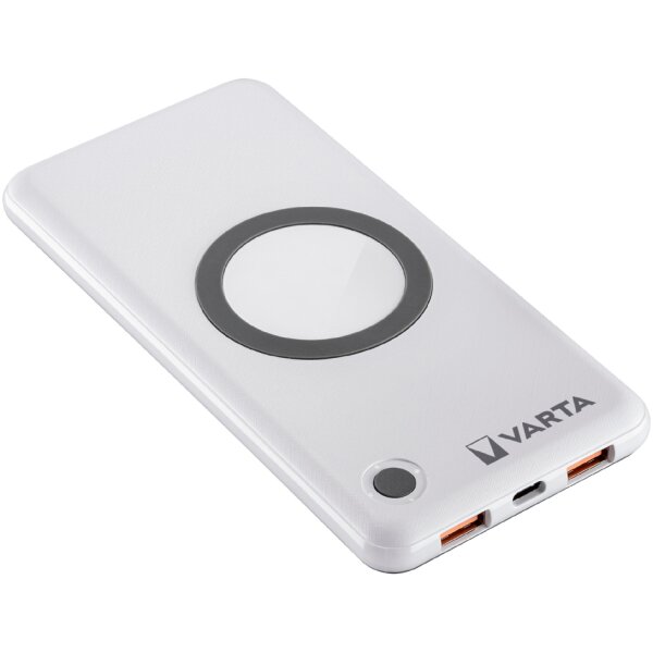 VARTA Powerbank Wireless, 15.000 mAh, blanc