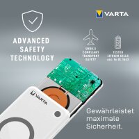 VARTA Powerbank Wireless, 15.000 mAh, blanc