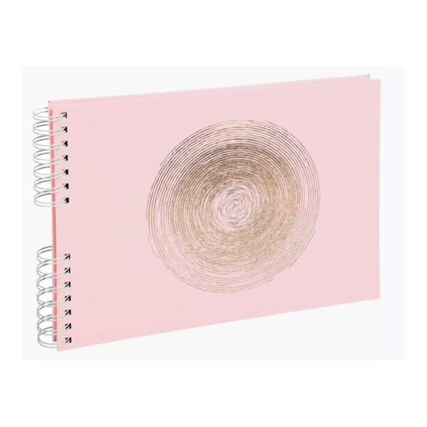 EXACOMPTA Foto-Spiralalbum Ellipse, 320 x 220 mm, grau