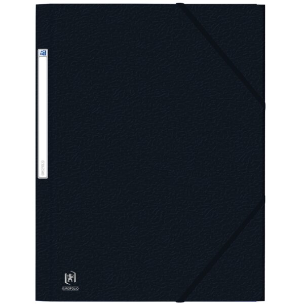 Oxford Eckspannermappe EUROFOLIO+, DIN A4, schwarz