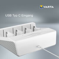 VARTA Ladegerät Universal Charger, weiss,...