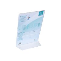 EXACOMPTA Tischaufsteller A4 84058D transparent hoch/quer